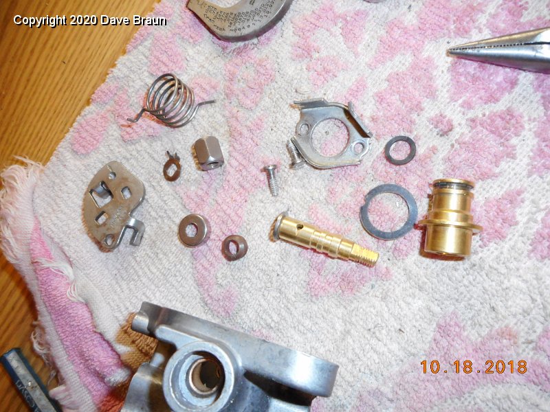 SU Carburetor Restorations MGB HIF4 1810 Disassembly DSCN1175